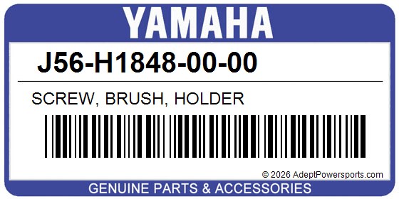 Yamaha J56-H1848-00-00 Screw, Brush, Holder