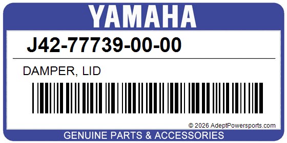 Yamaha J42-77739-00-00 Damper, Lid