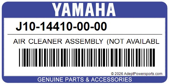 Yamaha J10-14410-00-00 Air Cleaner Assembly (Not Available)