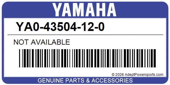 Yamaha YA0-43504-12-0 Not Available