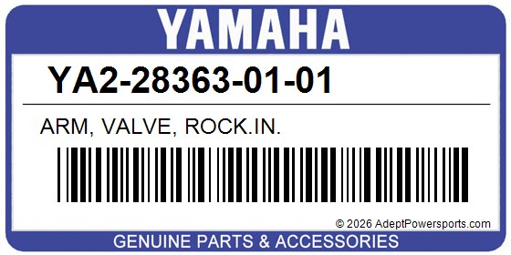 Yamaha YA2-28363-01-01 Arm, Valve, Rock.In.
