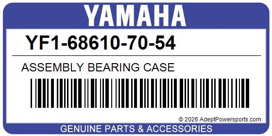 Yamaha YF1-68610-70-54 Assembly Bearing Case
