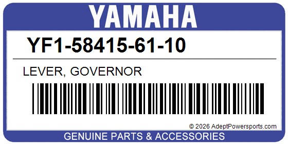 Yamaha YF1-58415-61-10 Lever, Governor