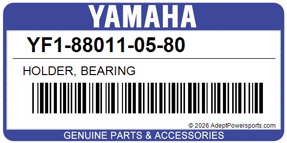 Yamaha YF1-88011-05-80 Holder, Bearing