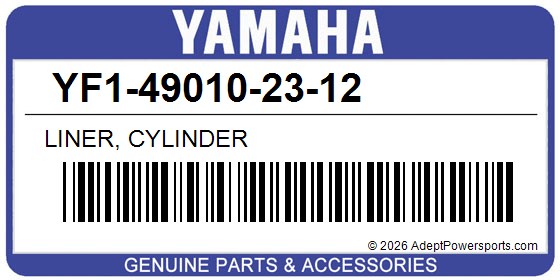 Yamaha YF1-49010-23-12 Liner, Cylinder