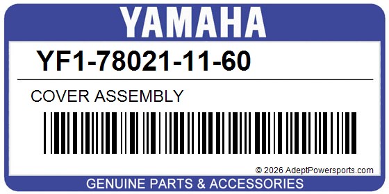 Yamaha YF1-78021-11-60 Cover Assembly