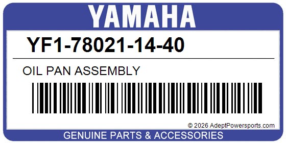 Yamaha YF1-78021-14-40 Oil Pan Assembly