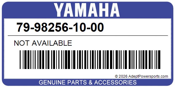 Yamaha 79-98256-10-00 Not Available