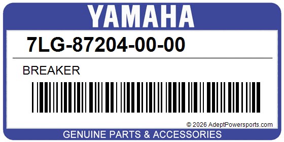 Yamaha 7LG-87204-00-00 Breaker