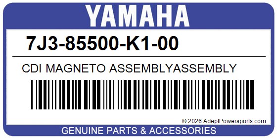 Yamaha 7J3-85500-K1-00 Cdi Magneto Assemblyassembly