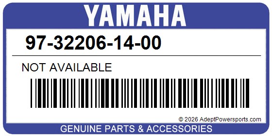 Yamaha 97-32206-14-00 Not Available