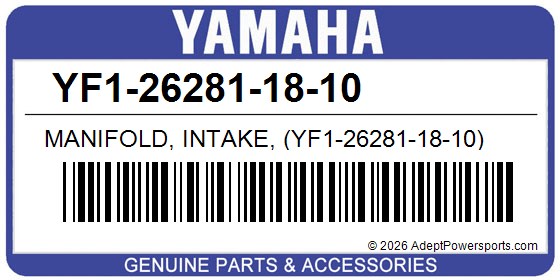 Yamaha YF1-26281-18-10 Manifold, Intake, (Yf1-26281-18-10)
