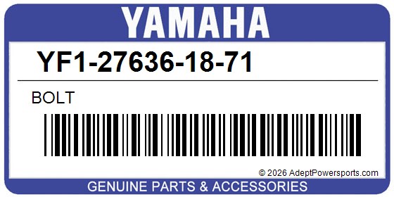Yamaha YF1-27636-18-71 Bolt