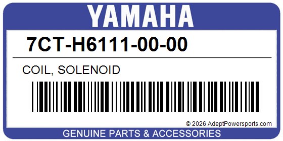 Yamaha 7CT-H6111-00-00 Coil, Solenoid
