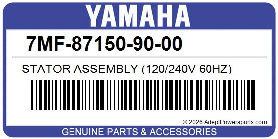 Yamaha 7MF-87150-90-00 Stator Assembly (120/240V 60Hz)