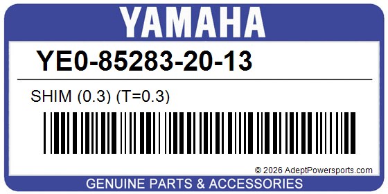 Yamaha YE0-85283-20-13 Shim (0.3) (T=0.3)