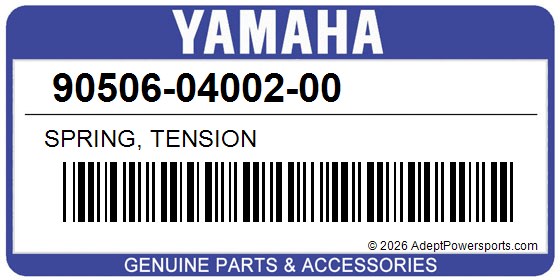 Yamaha 90506-04002-00 Spring, Tension