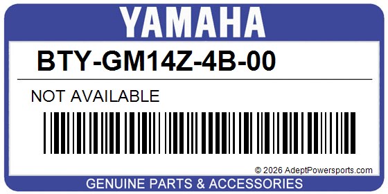 Yamaha BTY-GM14Z-4B-00 Not Available