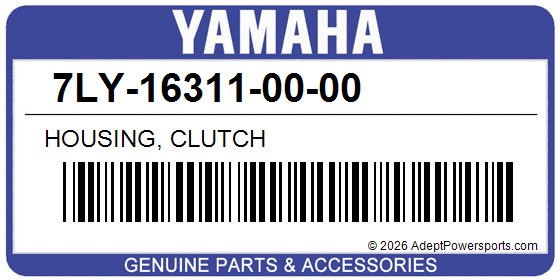 Yamaha 7LY-16311-00-00 Housing, Clutch