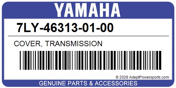 Yamaha 7LY-46313-01-00 Cover, Transmission