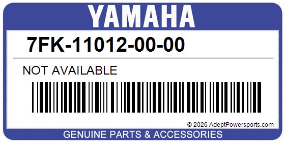Yamaha 7FK-11012-00-00 Not Available