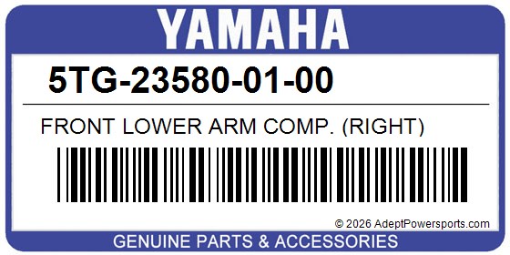 Yamaha 5TG-23580-01-00 Front Lower Arm Comp. (Right)