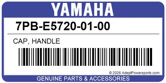 Yamaha 7PB-E5720-01-00 Cap, Handle