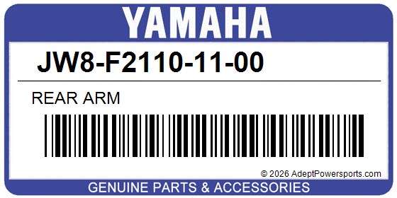 Yamaha JW8-F2110-11-00 Rear Arm
