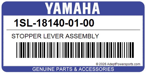 Yamaha 1SL-18140-01-00 Stopper Lever Assembly