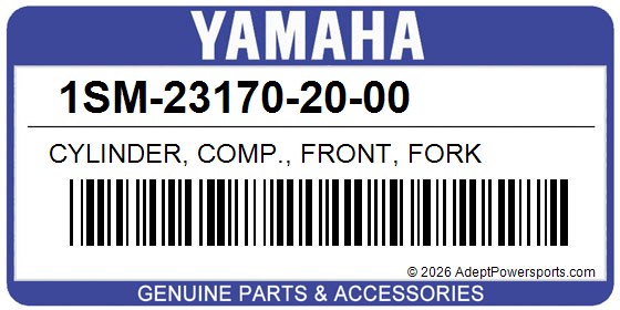 Yamaha 1SM-23170-20-00 Cylinder, Comp., Front, Fork