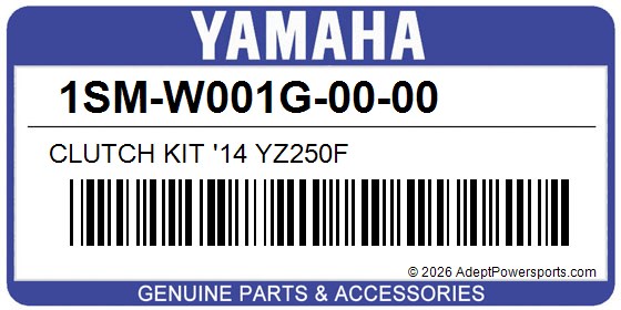 Yamaha 1SM-W001G-00-00 Clutch Kit '14 Yz250f