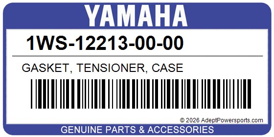 Yamaha 1WS-12213-00-00 Gasket, Tensioner, Case