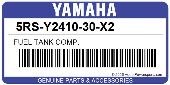 Yamaha 5RS-Y2410-30-X2 Fuel Tank Comp.