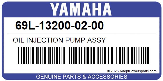Yamaha 69L-13200-02-00 Oil Injection Pump Assy