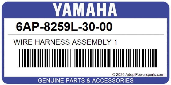 Yamaha 6AP-8259L-30-00 Wire Harness Assembly 1
