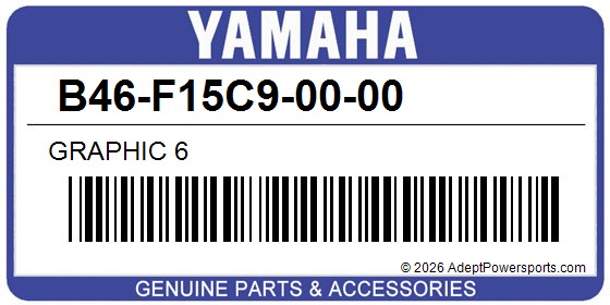 Yamaha B46-F15C9-00-00 Graphic 6