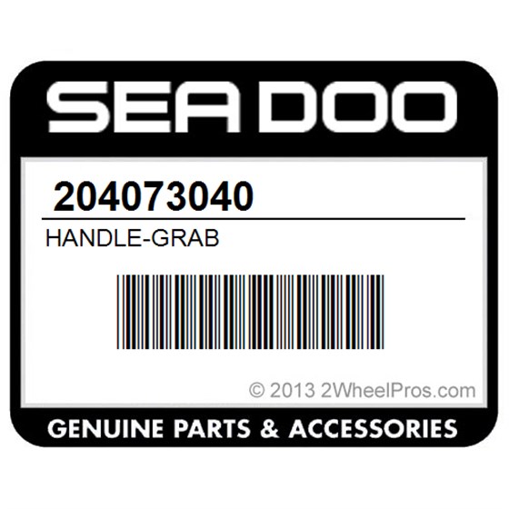 Sea-Doo 204073040 Handle-Grab