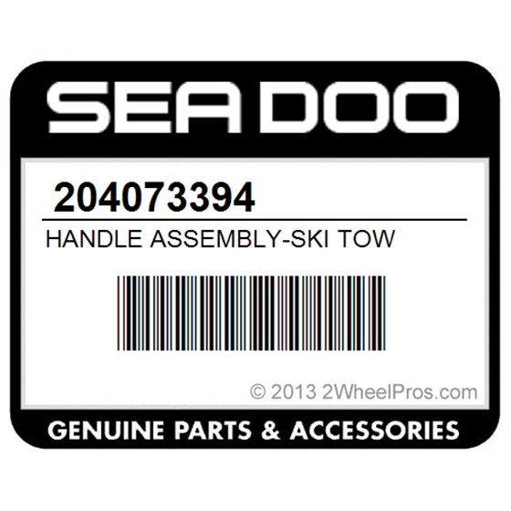 Sea-Doo 204073394 Handle Assembly-Ski Tow