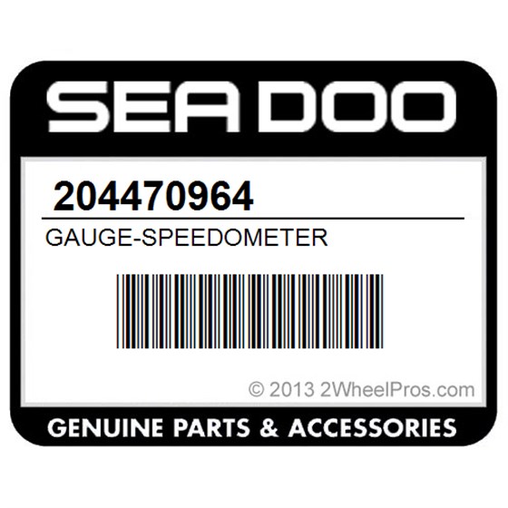 Sea-Doo 204470964 Gauge-Speedometer