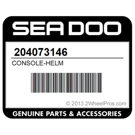 Sea-Doo 204073146 Console-Helm