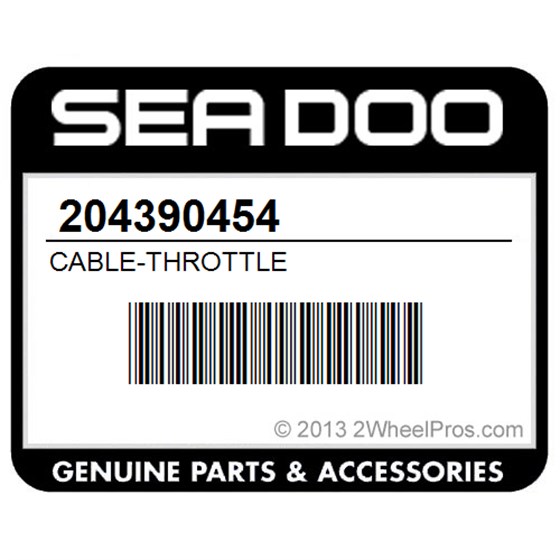Sea-Doo 204390454 Cable-Throttle