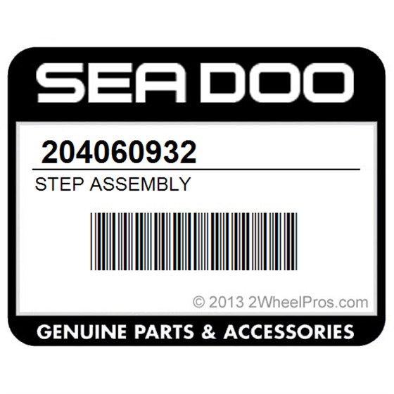 Sea-Doo 204060932 Step Assembly