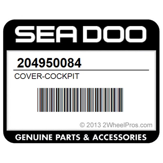 Sea-Doo 204950084 Cover-Cockpit