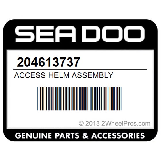 Sea-Doo 204613737 Access-Helm Assembly