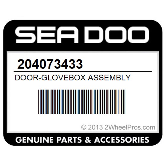 Sea-Doo 204073433 Door-Glovebox Assembly