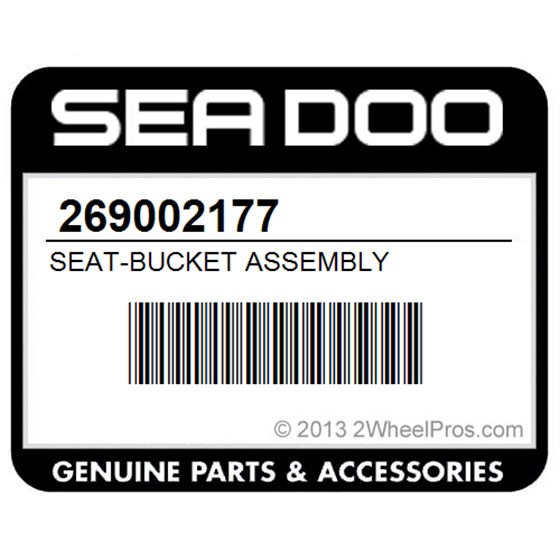 Sea-Doo 269002177 Seat-Bucket Assembly