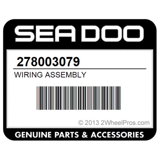 Sea-Doo 278003079 Wiring Assembly