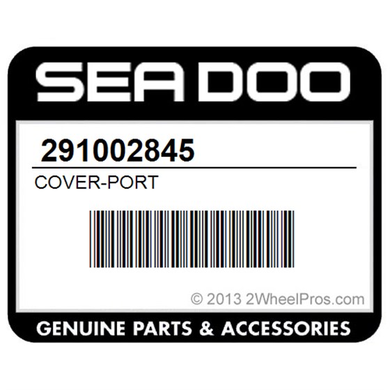 Sea-Doo 291002845 Cover-Port