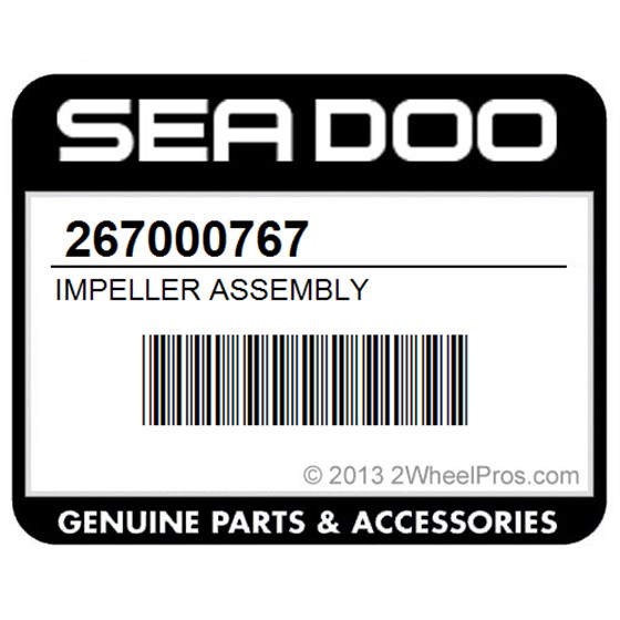 Sea-Doo 267000767 Impeller Assembly
