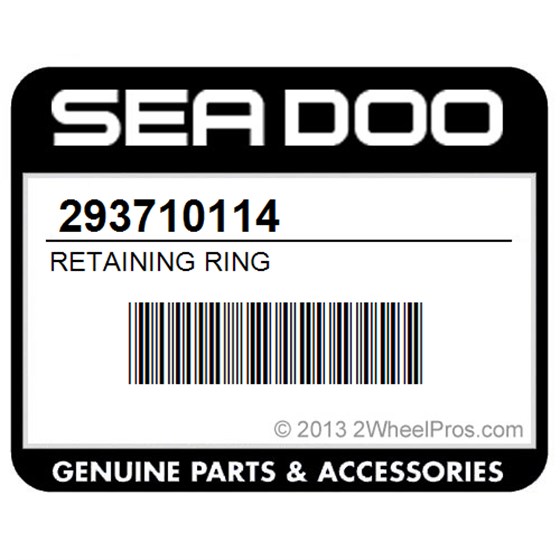 Sea-Doo 293710114 Retaining Ring